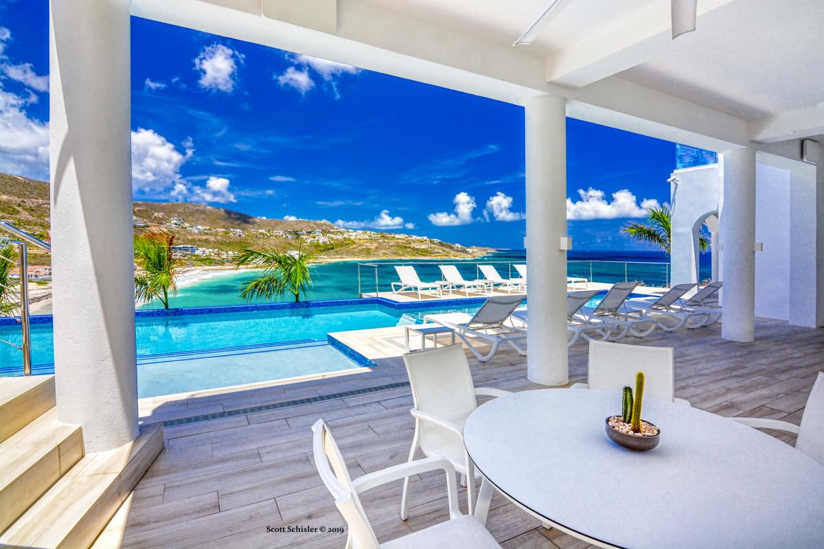 A louer villa 6 chambres Guana Bay Saint Martin_ Piscine - 2
